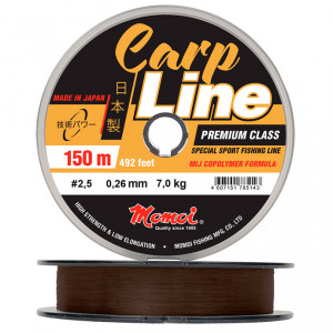Momoi Carp Line, 150 м, коричневая (0,17 мм, 3,5 кг)