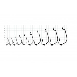 Крючки офсетные Saikyo BS-3312 Offset Hook