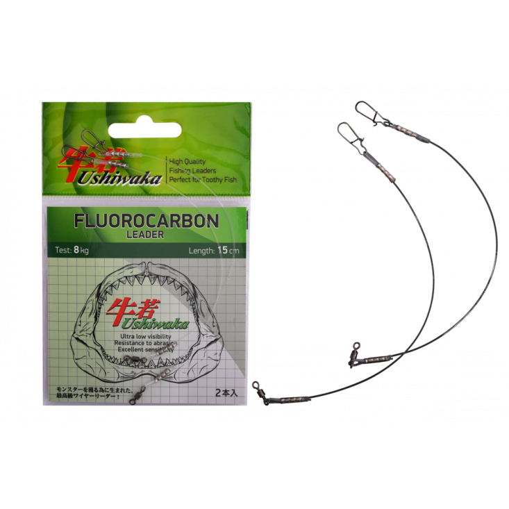 Поводки Ushiwaka Fluorocarbon Leader