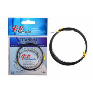 Поводковый материал Ushiwaka Titanium Single Wire ..