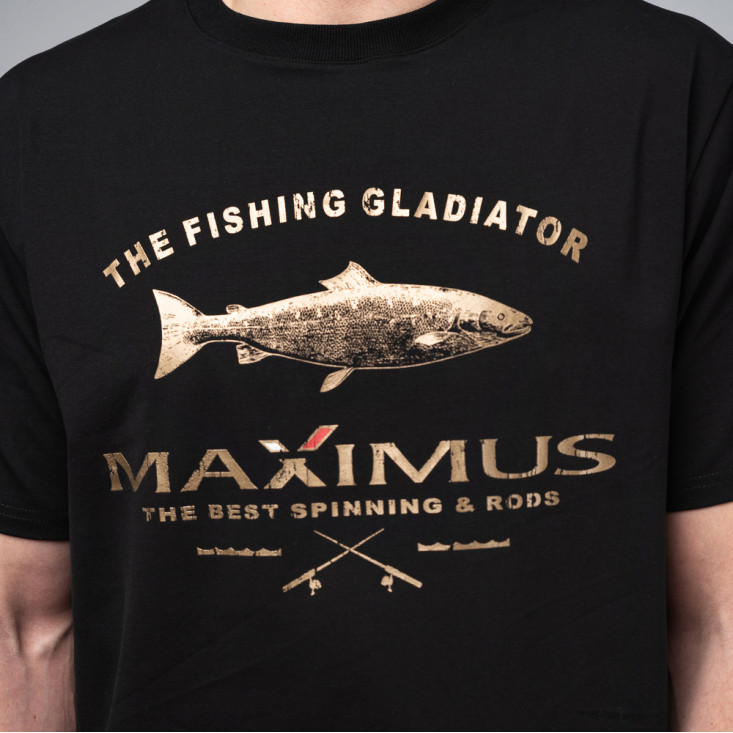 Футболка Maximus чёрная   M (MCTSBM)